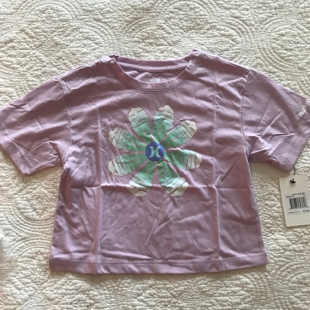 NWT Hurley girls size 6 tee